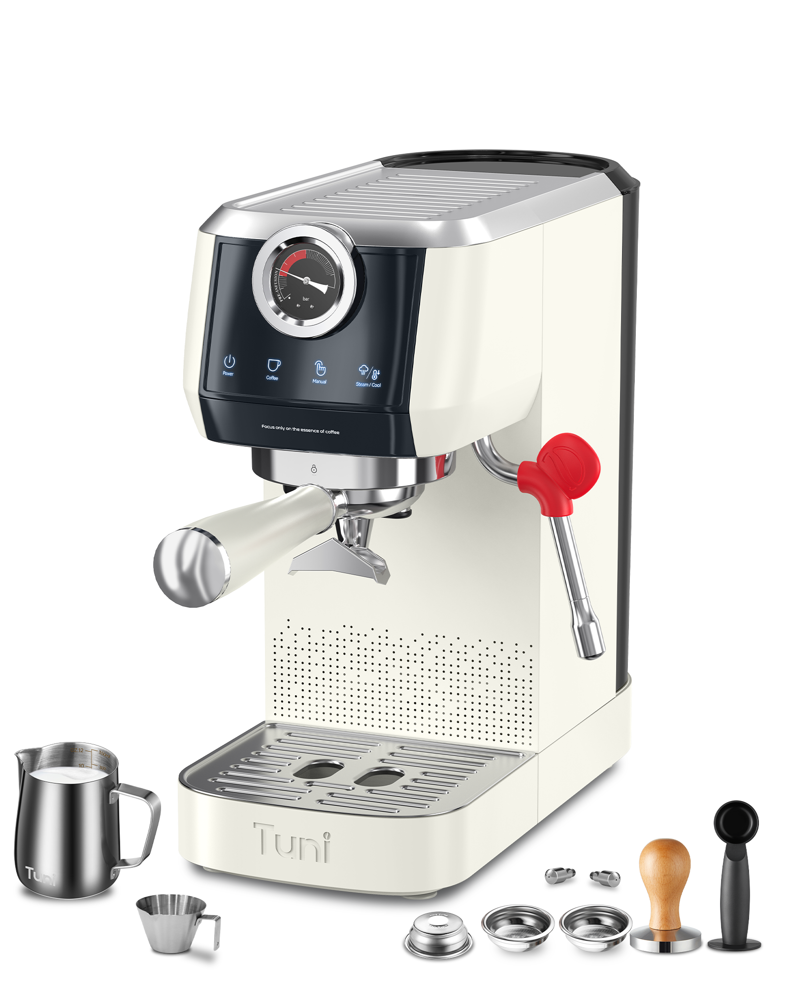 Professional Espresso Machine 58mm Portafilter Dual Boiler TUNI