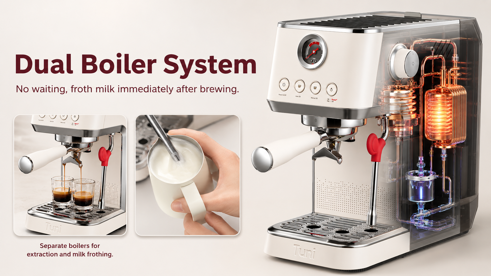 dual boiler espresso machine