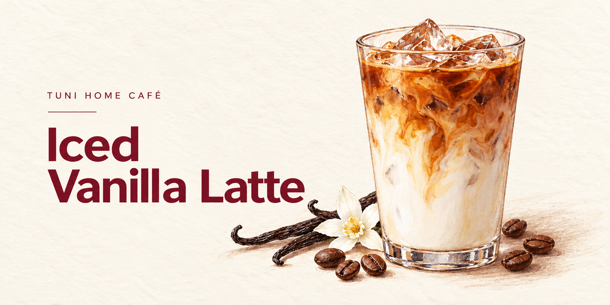 Iced Vanilla Latte Recipe: Make Your Everyday Favorite with TUNI