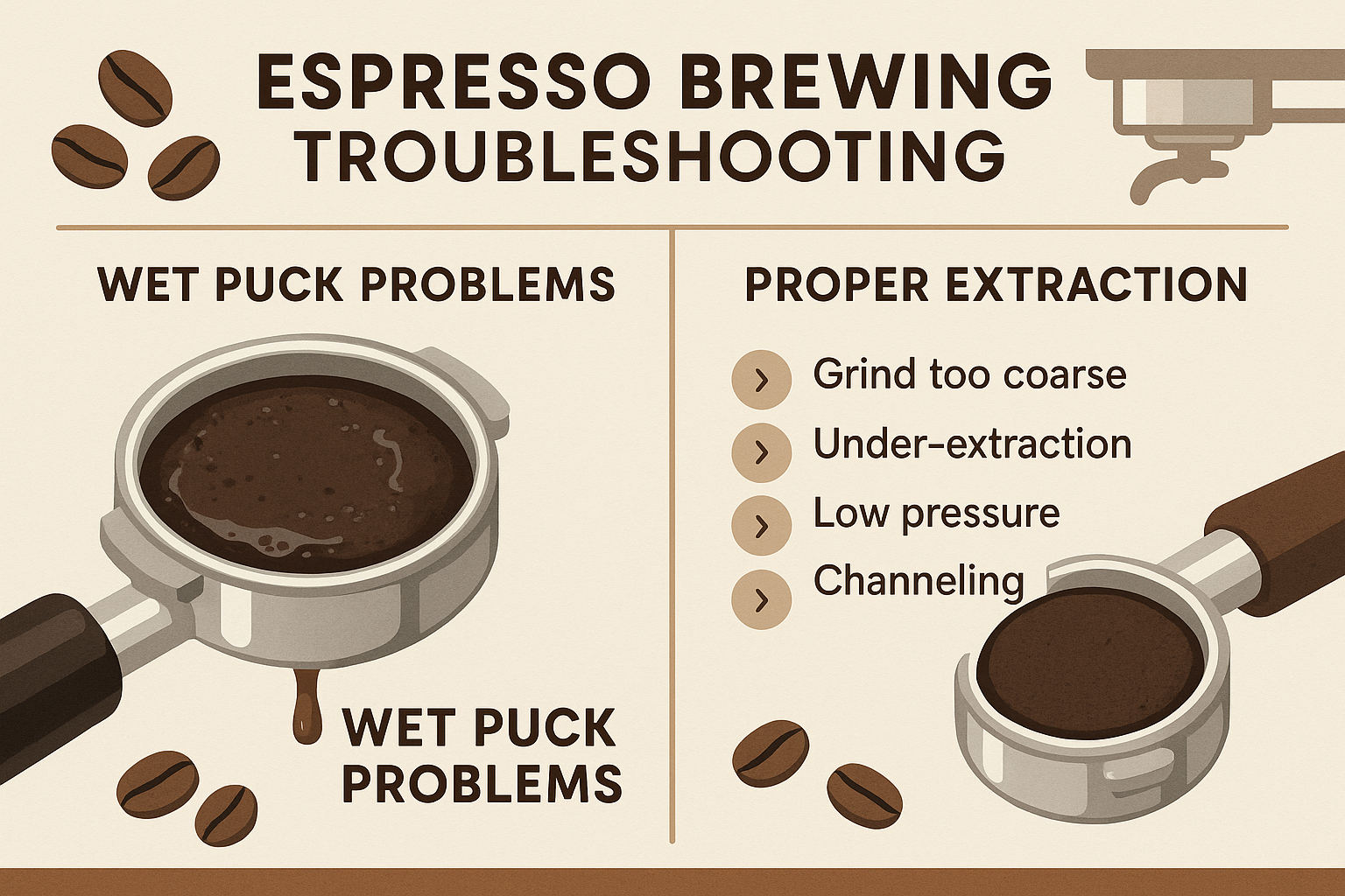 Why Is My Espresso Puck So Wet?