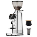 Flat Burr Grinder, 64mm Espresso Grinder 100 Grinding Setting Coffee Grinder| TUNI G3 Sliver