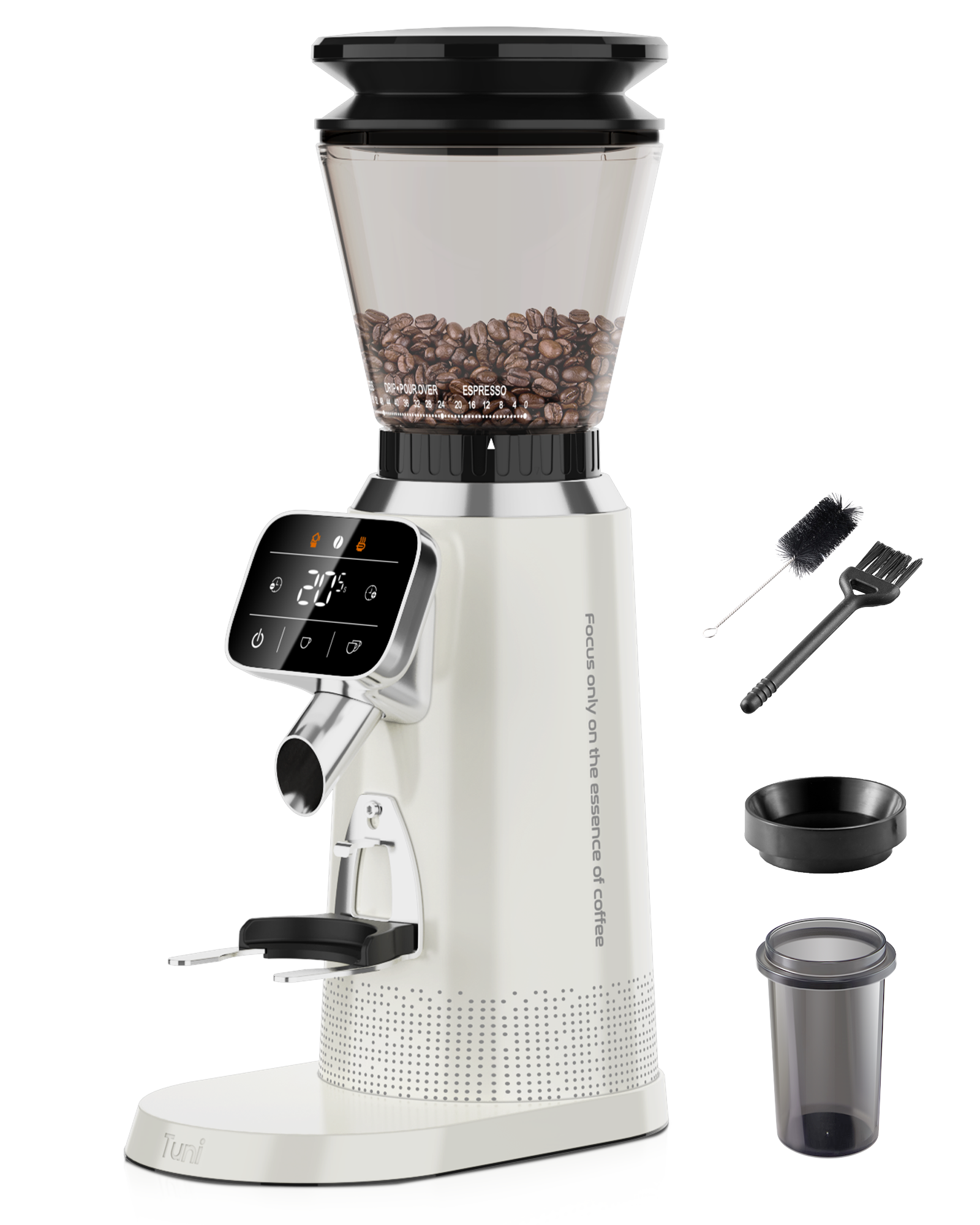 70 Grinding Setting 40mm Conical Burr Coffee Grinder | TUNI G2
