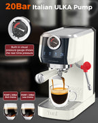 [Upagrade] E2 Espresso Machine Dual Boiler 58mm Brew Head With 20Bar Pump | Tuni