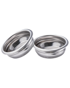 2pcs 58mm Single Wall Filter Basket, 17-18g Non Pressurized Portafilter Basket for E2