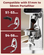 70 Grinding Setting Espresso Coffee Bean Grinder | TUNI G2 Sliver