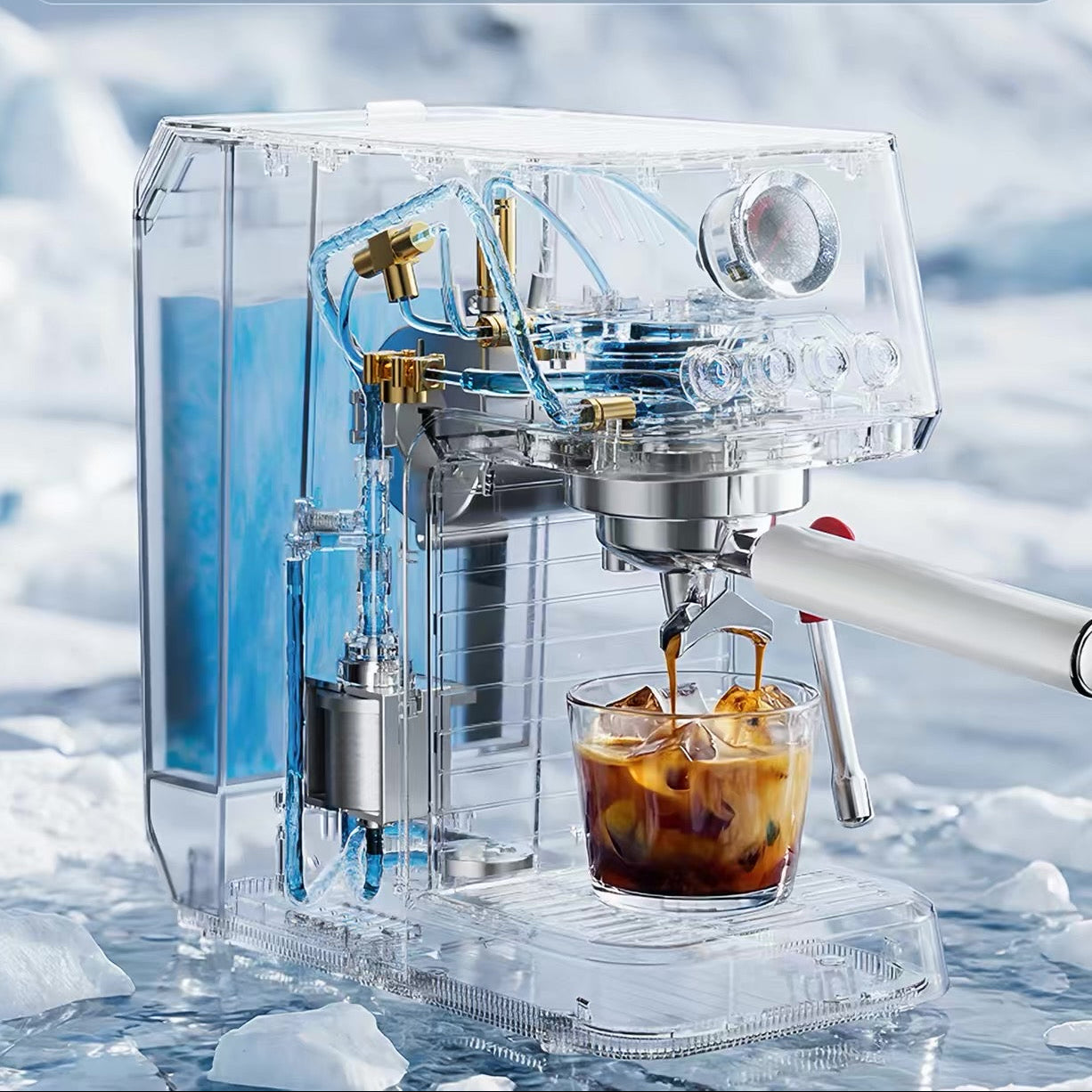 TUNI E2 Gen3 espresso machine cold brew mode