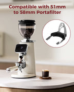 TUNI G3 64mm flat burr grinder 100 grinding espresso beans coffee bean compatible with 51mm- 58mm portafilter