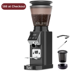48Grinding Setting Conical Burr Espresso Grinder| TUNI Noir