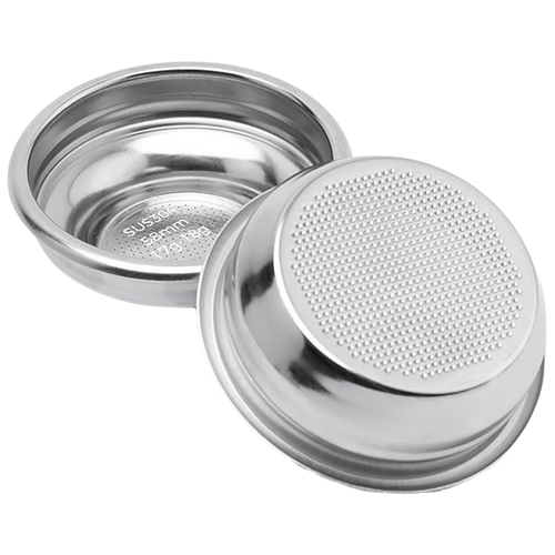 2pcs 58mm Single Wall Filter Basket, 17-18g Non Pressurized Portafilter Basket for E2