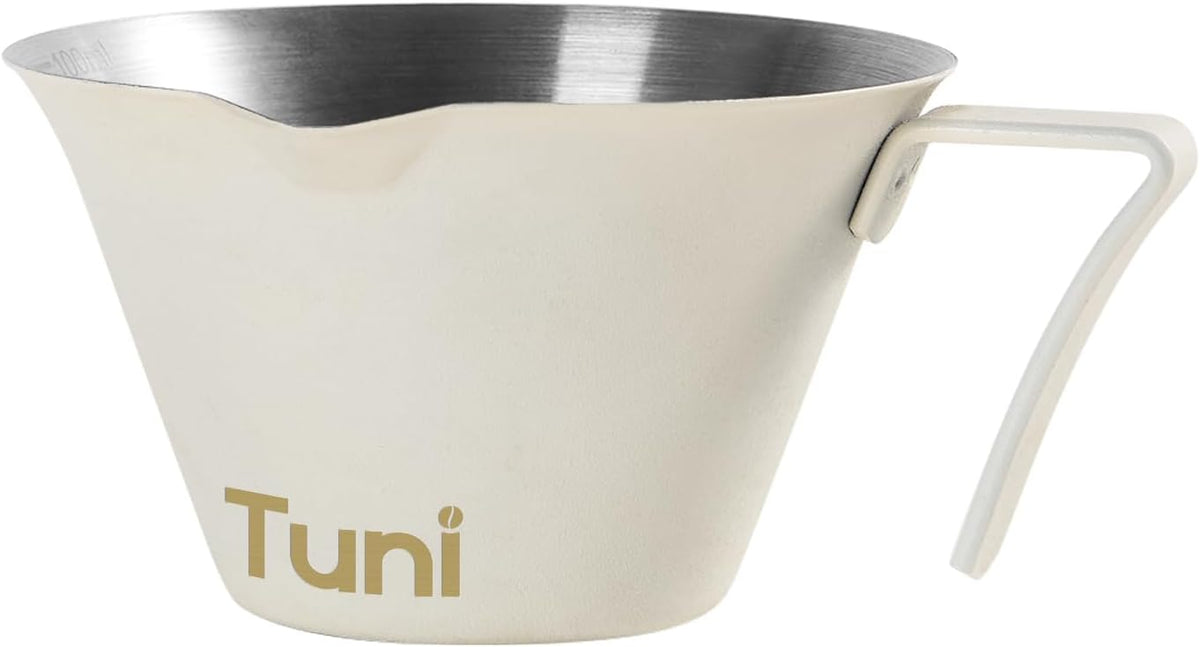 3.4oz/100ml Stainless Steel Espresso Shot Cup | TUNI