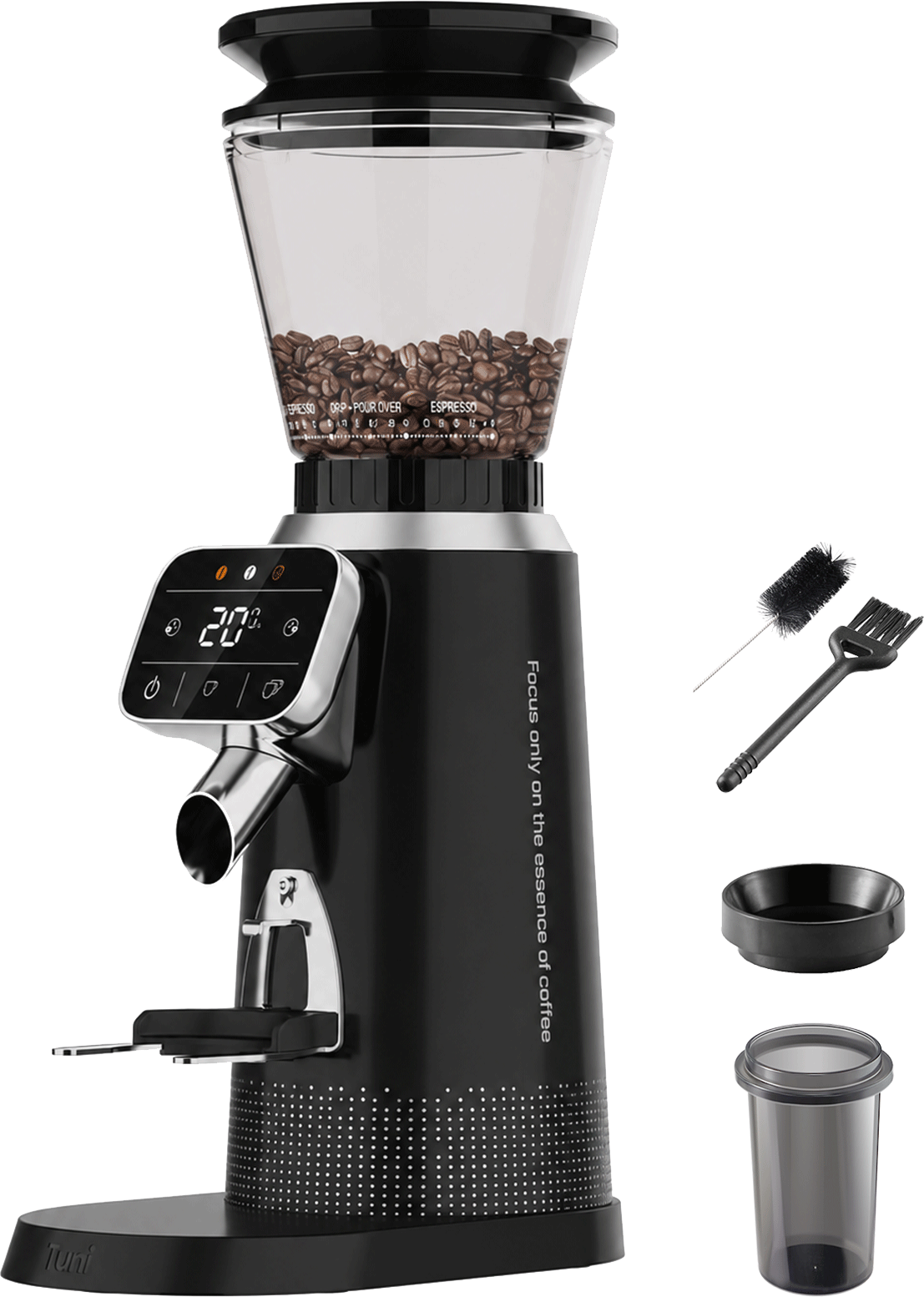 70 Grinding Setting 40mm Conical Burr Coffee Grinder | TUNI G2